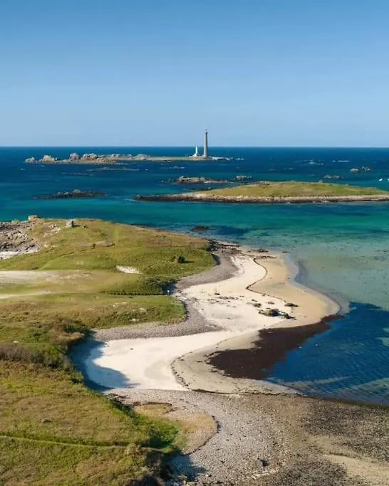 Appart Avec Vue Mer Incroyable Sur L'Aber Wrac'H Landéda 0*,